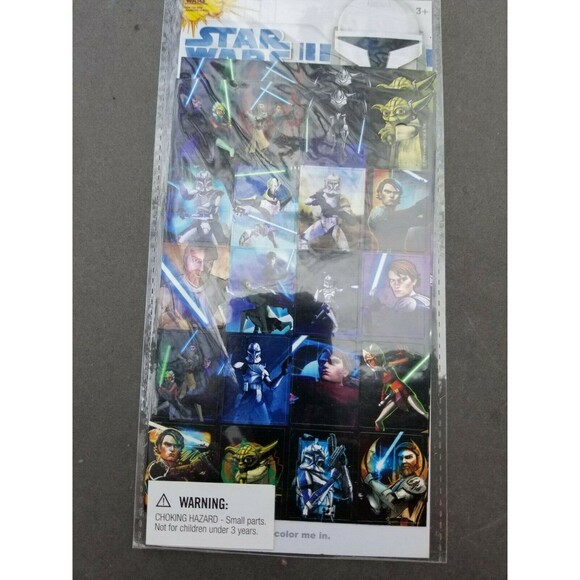 Star Wars Childrens Activity Darth Vader Coloring Book Sticker Book Lot - Picture 11 of 16